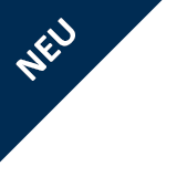 new-corner Piktogramm als Dreieck oben links in der Ecke mit der Aufschrift "NEU"